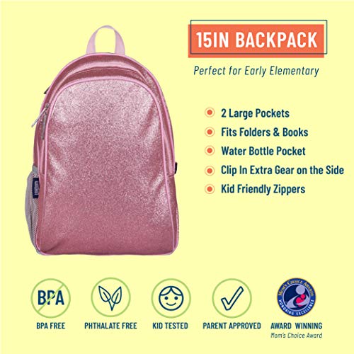 15 Inch Kids Backpack for Boys & Girls, 600-Denier Polyester - 15 Inch Kids Backpack for Boys & Girls, 600-Denier Polyester - Travelking