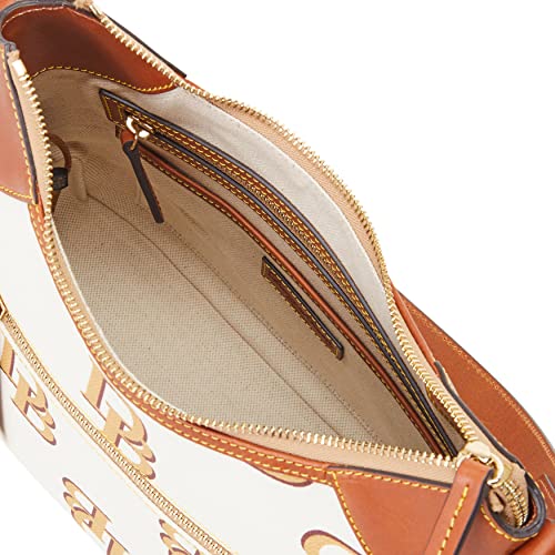 Dooney & Bourke Handbag, Monogram Hobo Shoulder Bag - Beige - Dooney & Bourke Handbag, Monogram Hobo Shoulder Bag - Beige - Travelking