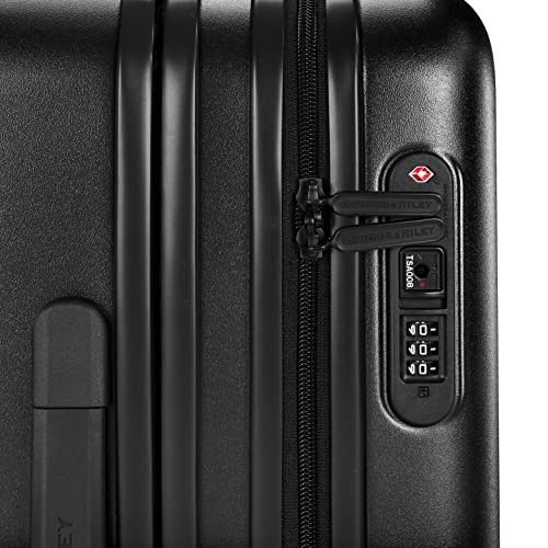 Briggs & Riley Sympatico Hardside International Spinner Luggage, Matte Black - Briggs & Riley Sympatico Hardside International Spinner Luggage, Matte Black - Travelking
