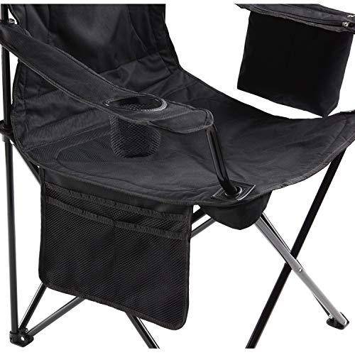 Coleman Camp Chair with 4-Can Cooler | Folding Beach Chair - Coleman Camp Chair with 4-Can Cooler | Folding Beach Chair - Travelking