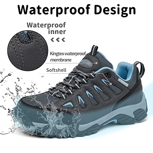 SHULOOK Hiking Shoes Women | Waterproof Shoes for Women - SHULOOK Hiking Shoes Women | Waterproof Shoes for Women - Travelking
