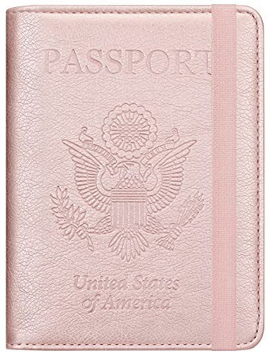Passport and Vaccine Card Holder Combo - HOTCOOL Leather RFID - Passport and Vaccine Card Holder Combo - HOTCOOL Leather RFID - Travelking