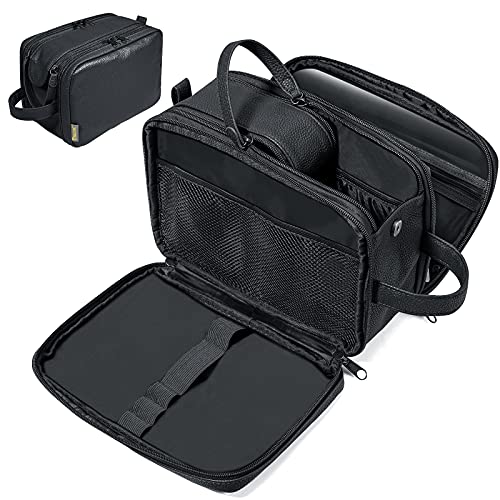 BALEINE Toiletry Bag for Men, Large Travel Toiletries Bags, Black - BALEINE Toiletry Bag for Men, Large Travel Toiletries Bags, Black - Travelking