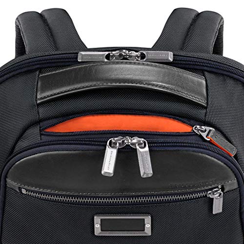 Briggs & Riley @ Work Medium Slim Backpack, Black, Large - Briggs & Riley @ Work Medium Slim Backpack, Black, Large - Travelking