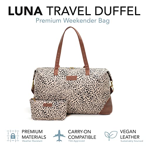 Women's Weekender Bag and Travel Duffel, Large 37 Liter Capacity - Women's Weekender Bag and Travel Duffel, Large 37 Liter Capacity - Travelking