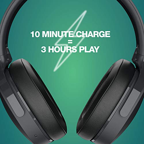 Skullcandy Hesh ANC Wireless Over-Ear Headphones - True Black - Skullcandy Hesh ANC Wireless Over-Ear Headphones - True Black - Travelking