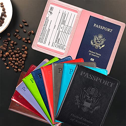 Doulove Passport and Vaccine Card Holder Combo, Passport Holder - Doulove Passport and Vaccine Card Holder Combo, Passport Holder - Travelking