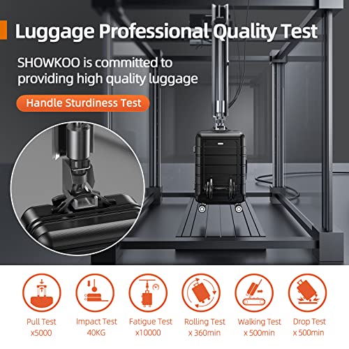 SHOWKOO Luggage Sets Expandable PC+ABS Durable Suitcase - SHOWKOO Luggage Sets Expandable PC+ABS Durable Suitcase - Travelking