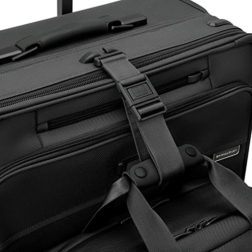 Briggs & Riley Spinners, Black, 19-inch Baseline Compact Carry-On - Briggs & Riley Spinners, Black, 19-inch Baseline Compact Carry-On - Travelking