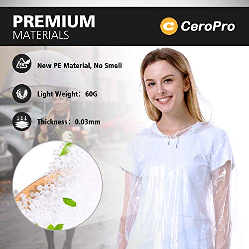 Rain Ponchos for Adults - Disposable 5-10 Pack Plastic Raincoat - Rain Ponchos for Adults - Disposable 5-10 Pack Plastic Raincoat - Travelking