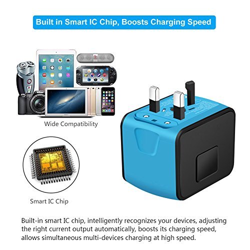 SAUNORCH Universal International Travel Power Adapter - SAUNORCH Universal International Travel Power Adapter - Travelking