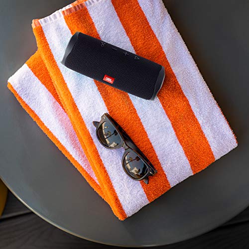 JBL FLIP 5, Waterproof Portable Bluetooth Speaker, Black - JBL FLIP 5, Waterproof Portable Bluetooth Speaker, Black - Travelking