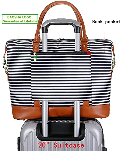 Women's Canvas Travel Weekender Bag Overnight Carry-on Duffel - Women's Canvas Travel Weekender Bag Overnight Carry-on Duffel - Travelking