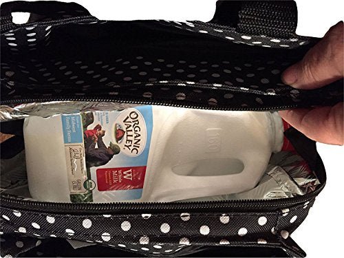 Nicole Miller of New York Insulated Waterproof Lunch Box Cooler Bag - Nicole Miller of New York Insulated Waterproof Lunch Box Cooler Bag - Travelking