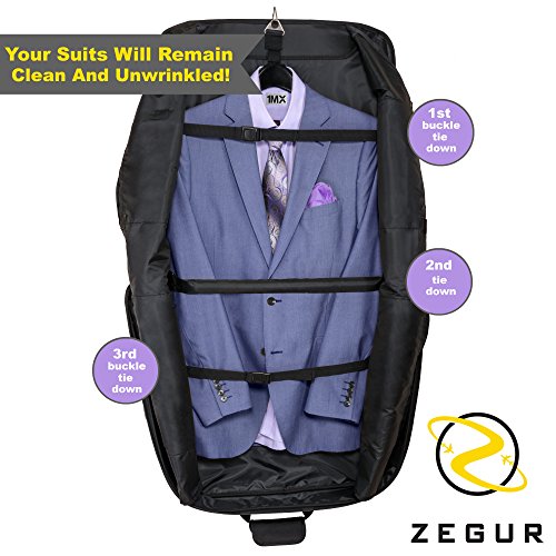 Suit Carry On Garment Bag for Travel & Business Trips - Suit Carry On Garment Bag for Travel & Business Trips - Travelking