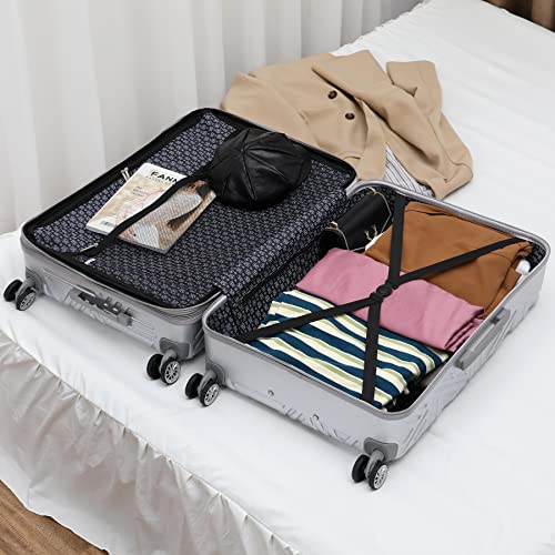 Badgley Mischka Modern trolley Contour 3 Piece Expandable Spinner - Badgley Mischka Modern trolley Contour 3 Piece Expandable Spinner - Travelking