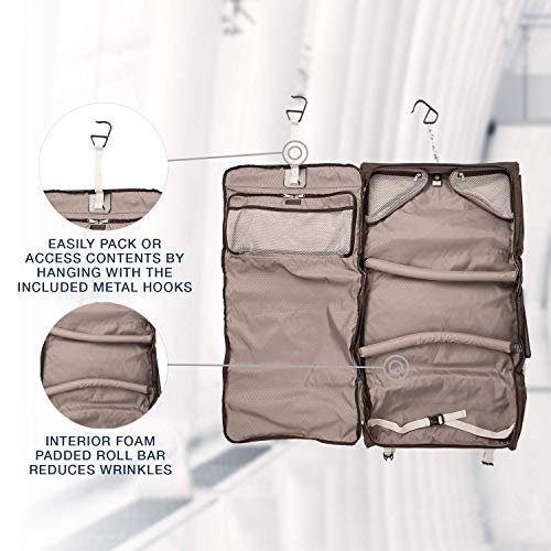 Travelpro Platinum Elite Tri-Fold Carry-On Garment Bag, Men and Women - Travelpro Platinum Elite Tri-Fold Carry-On Garment Bag, Men and Women - Travelking