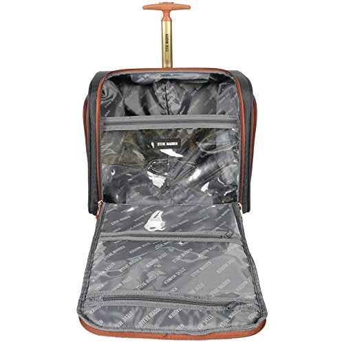 Steve Madden Designer 15 Inch Carry on Suitcase- Small Weekender - Steve Madden Designer 15 Inch Carry on Suitcase- Small Weekender - Travelking