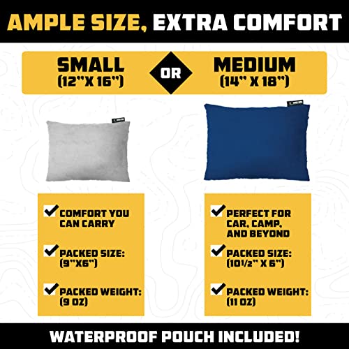 Wise Owl Outfitters Camping Pillow - Backpacking and Travel Pillow - Wise Owl Outfitters Camping Pillow - Backpacking and Travel Pillow - Travelking