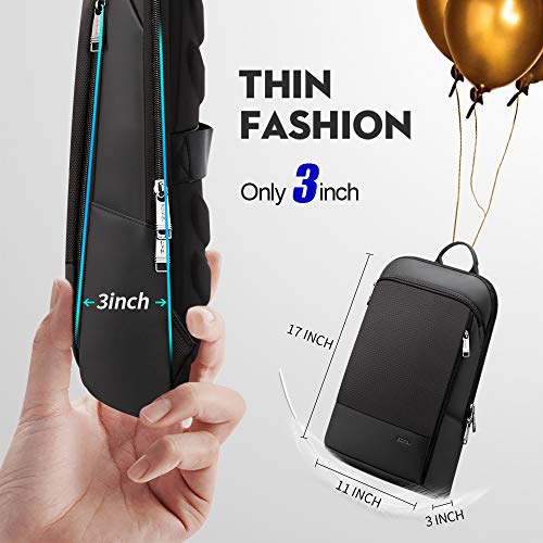 Men's Super Slim Laptop Backpack - Anti Theft - Waterproof - Student - Men's Super Slim Laptop Backpack - Anti Theft - Waterproof - Student - Travelking