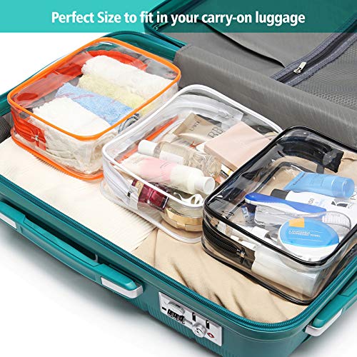 Clear Toiletry Bag, Packism 3 Pack TSA Approved Toiletry Bag - Clear Toiletry Bag, Packism 3 Pack TSA Approved Toiletry Bag - Travelking