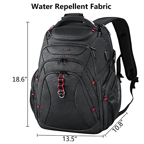 KROSER Travel Laptop Backpack 17.3 Inch XL Computer Backpack - KROSER Travel Laptop Backpack 17.3 Inch XL Computer Backpack - Travelking
