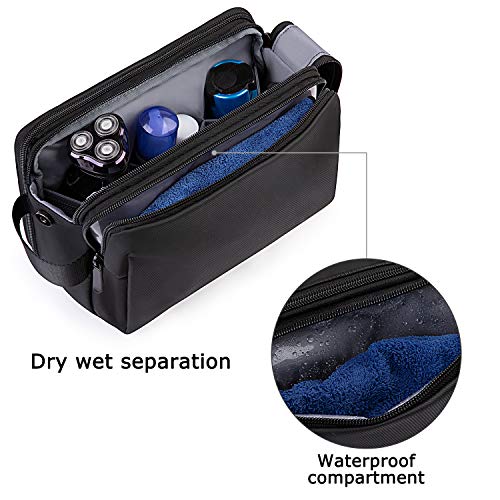 Toiletry Bag for Men, BAGSMART Travel Toiletry Organizer Dopp Kit - Toiletry Bag for Men, BAGSMART Travel Toiletry Organizer Dopp Kit - Travelking
