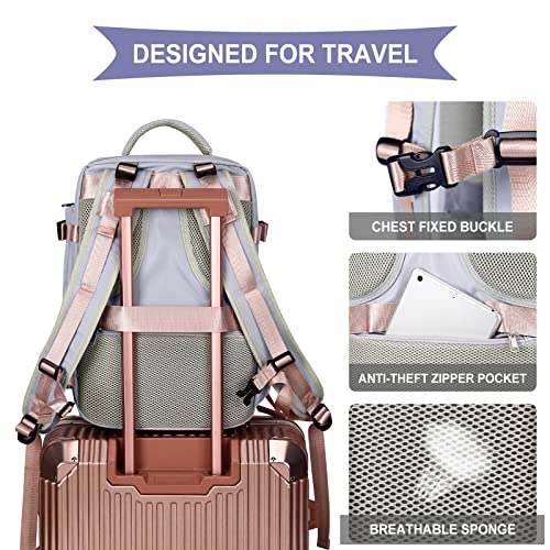 Large Travel Women's Backpack, Carry On, Hiking, School - Large Travel Women's Backpack, Carry On, Hiking, School - Travelking