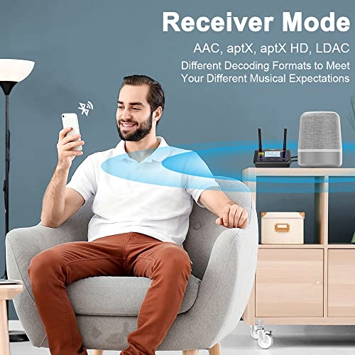 1Mii B03Pro+ Bluetooth 5.0 Transmitter Receiver Certified LDAC - 1Mii B03Pro+ Bluetooth 5.0 Transmitter Receiver Certified LDAC - Travelking