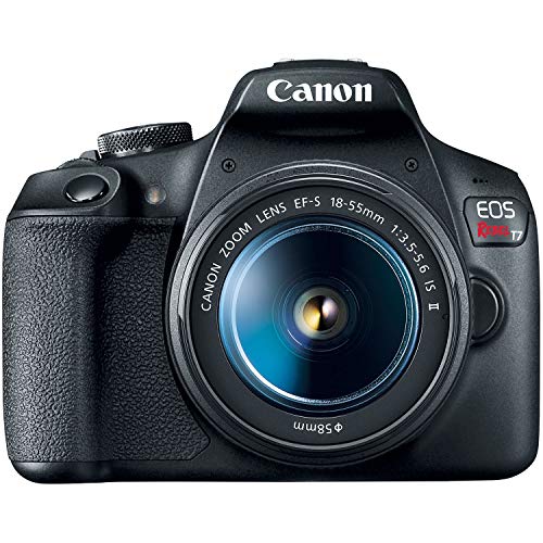 Canon EOS Rebel T7 DSLR Camera|2 Lens Kit with EF18-55mm + EF 75-300mm Lens, Black - Canon EOS Rebel T7 DSLR Camera|2 Lens Kit with EF18-55mm + EF 75-300mm Lens, Black - Travelking