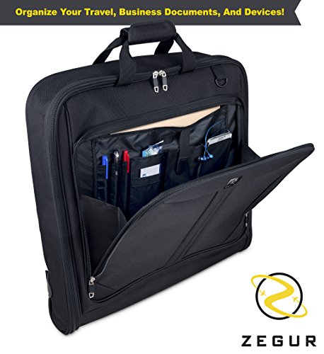 Suit Carry On Garment Bag for Travel & Business Trips - Suit Carry On Garment Bag for Travel & Business Trips - Travelking