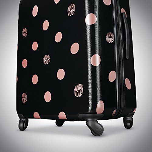 American Tourister Disney Hardside Luggage, Minnie Lux Dots, Carry-On 21"