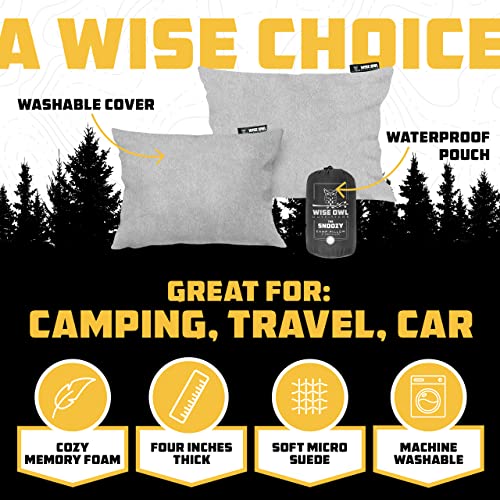 Wise Owl Outfitters Camping Pillow - Backpacking and Travel Pillow - Wise Owl Outfitters Camping Pillow - Backpacking and Travel Pillow - Travelking