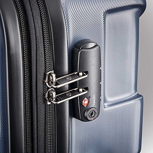 Samsonite Centric Hardside Expandable Luggage with Spinner Wheels, Blue Slate, 3-Piece Set - Samsonite Centric Hardside Expandable Luggage with Spinner Wheels, Blue Slate, 3-Piece Set - Travelking