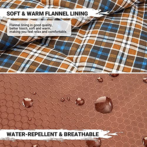 KingCamp Sleeping Bag Cotton Flannel Sleeping Bags for Adults - KingCamp Sleeping Bag Cotton Flannel Sleeping Bags for Adults - Travelking