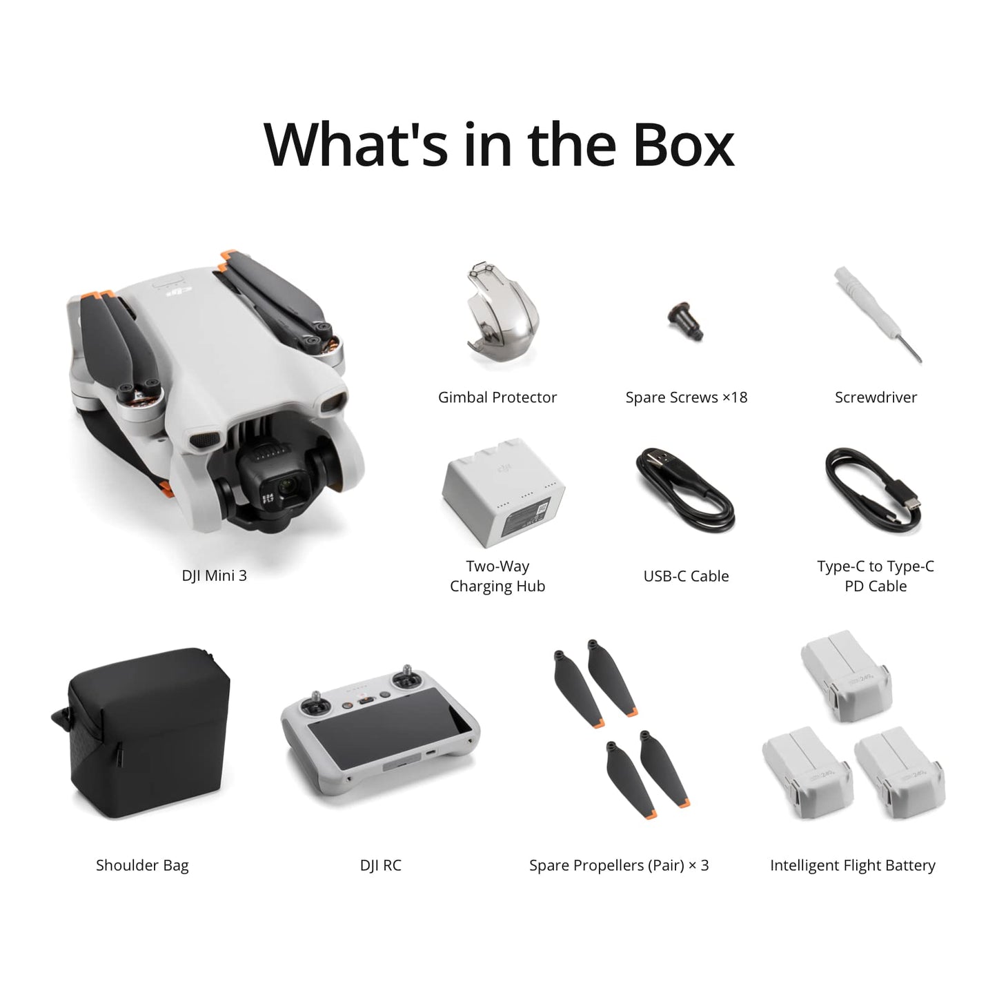 DJI Mini 3 Fly More Combo (DJI RC) - Lightweight and Foldable Mini Camera Drone - DJI Mini 3 Fly More Combo (DJI RC) - Lightweight and Foldable Mini Camera Drone - Travelking