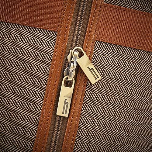 Hartmann Deluxe Weekend Duffel, Terracotta Herringbone - Hartmann Deluxe Weekend Duffel, Terracotta Herringbone - Travelking