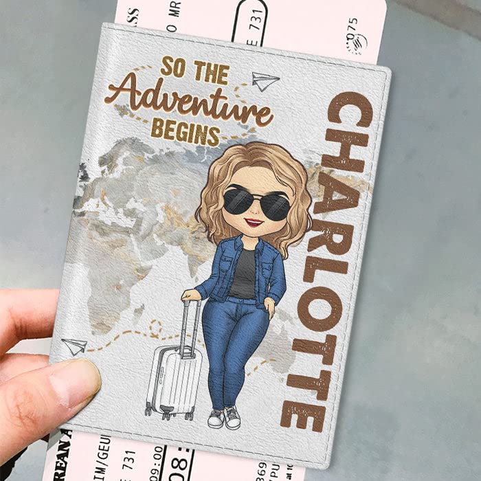 Pawfect House So The Adventure Begins - Personalized Passport Cover - Pawfect House So The Adventure Begins - Personalized Passport Cover - Travelking