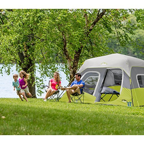 CORE 6 Person Instant Cabin Tent | Portable Large Pop Up Tent - CORE 6 Person Instant Cabin Tent | Portable Large Pop Up Tent - Travelking