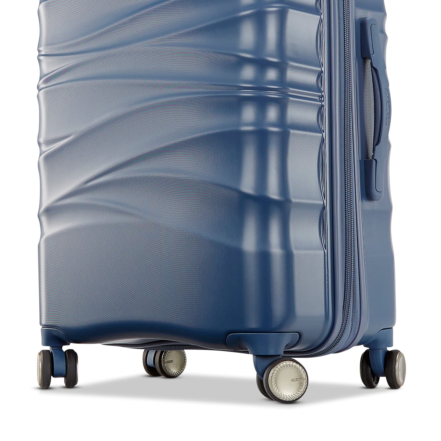 American Tourister Cascade Hardside Expandable Luggage Wheels, Slate Blue, 20-Inch - American Tourister Cascade Hardside Expandable Luggage Wheels, Slate Blue, 20-Inch - Travelking