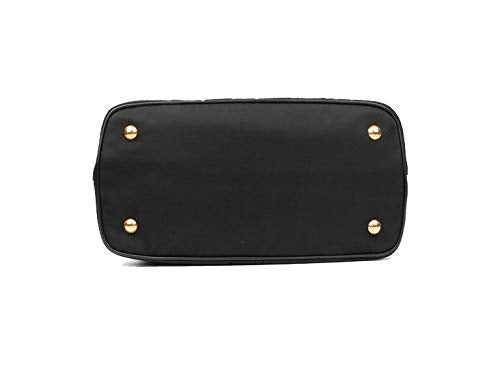 Prada Women's Black Tessuto Nylon Soft Calf Handbag - Prada Women's Black Tessuto Nylon Soft Calf Handbag - Travelking