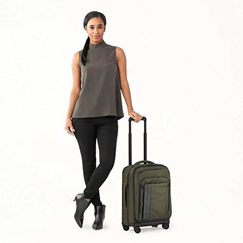 Briggs & Riley ZDX-Expandable Luggage with 4 Spinner Wheels, Hunter - Briggs & Riley ZDX-Expandable Luggage with 4 Spinner Wheels, Hunter - Travelking