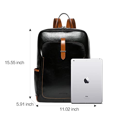 BOSTANTEN Leather Laptop Backpack for Women,15.6 inch Computer - BOSTANTEN Leather Laptop Backpack for Women,15.6 inch Computer - Travelking