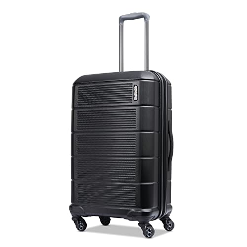 American Tourister Stratum 2.0 Expandable Hardside Luggage, 24" - Jet Black