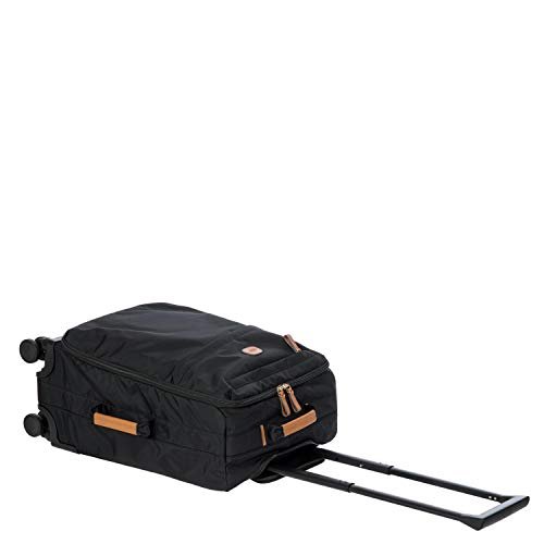 Bric's X Travel - Carry-On Luggage Bag with Spinner Wheels - 21" - Black