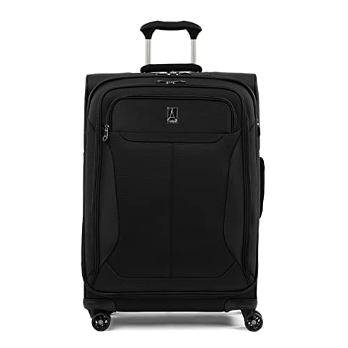 Travelpro Tourlite Softside Lightweight Expandable Spinner-Black - Travelpro Tourlite Softside Lightweight Expandable Spinner-Black - Travelking
