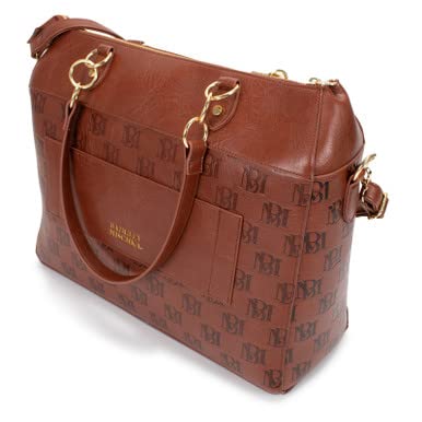 Badgley Mischka Madalyn Vegan Leather Travel Tote Weekender Bag - Badgley Mischka Madalyn Vegan Leather Travel Tote Weekender Bag - Travelking