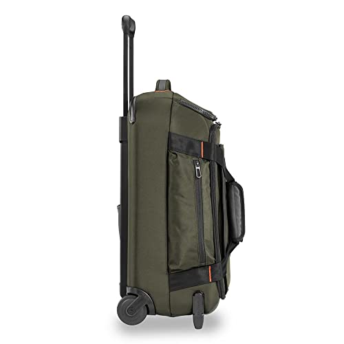 Briggs & Riley ZDX Upright Rolling Duffel Bag, Hunter, Carry-On - Briggs & Riley ZDX Upright Rolling Duffel Bag, Hunter, Carry-On - Travelking