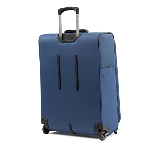 Travelpro Tourlite Softside Expandable Upright 2 Wheel Luggage, Blue - Travelpro Tourlite Softside Expandable Upright 2 Wheel Luggage, Blue - Travelking