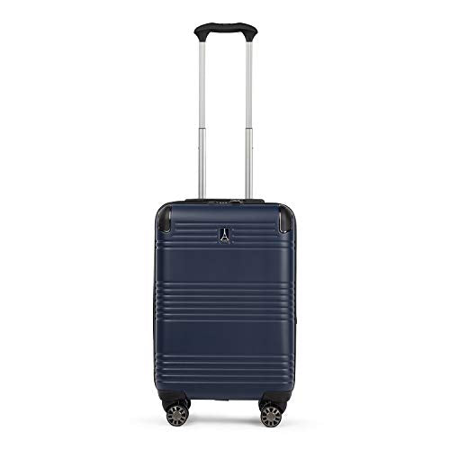Travelpro Roundtrip Hardside Expandable Luggage, TSA Lock, Navy Blue - Travelpro Roundtrip Hardside Expandable Luggage, TSA Lock, Navy Blue - Travelking